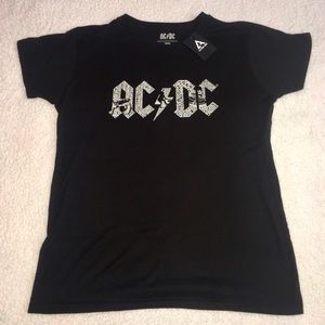NWT  AC/DC Song Title Art Tee 2XL